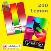 Бумага А3 Sinar Spectra 160г 250л №210 насыщенный желтый LEMON /5