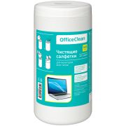 Салфетки чистящие OfficeClean Стандарт в тубе д/мониторов арт 248261 /12