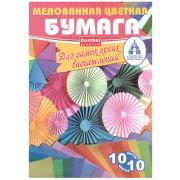 Бумага цв А4 10цв 10л волшебная ПСВ-Холдинг Куклы Н3080/10 /50/